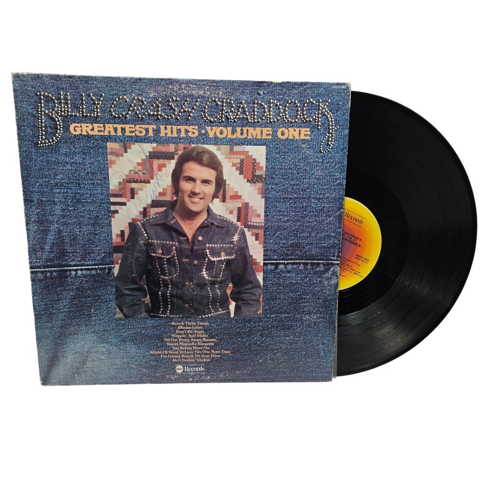 Billy Crash Craddock Greatest Hits Volume One Vinyl LP ABC Records 1974*